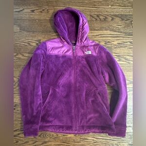 The North Face Fuzzy Fleece Jacket, Size Medium.